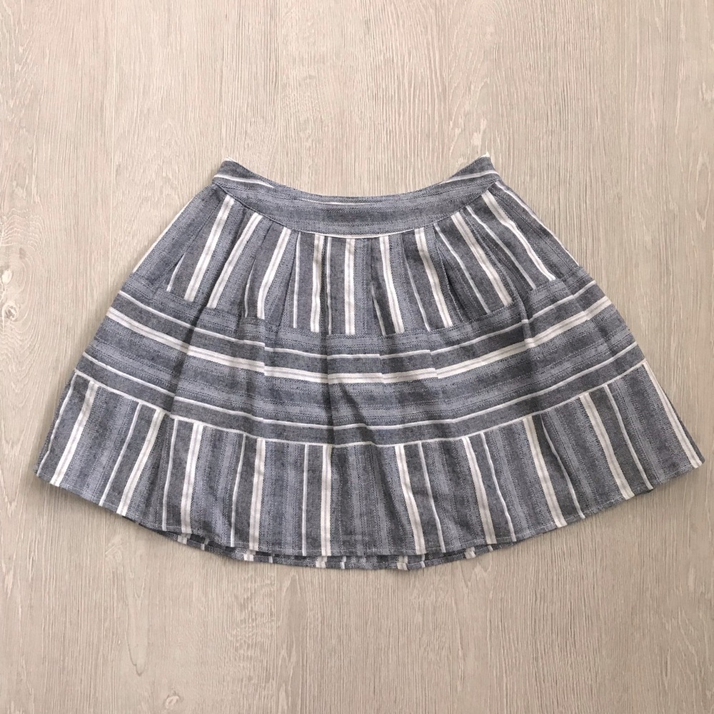 J.O.A. Linen and Cotton Mini Skirt